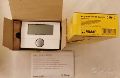 Vimar 01910 Cronotermostato a Batteria da Parete