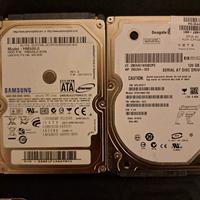 2 hard disk sata da 500 e 120 gb