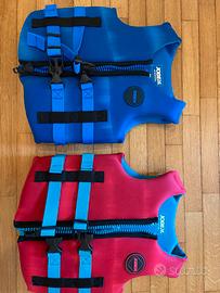 Giubbotti di aiuto al galleggiamento bimbi