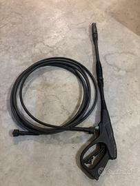 Lancia idropulitrice e tubo