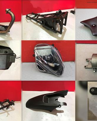 RICAMBI CARENE DERBI GPR 125 4T 2009 2014
