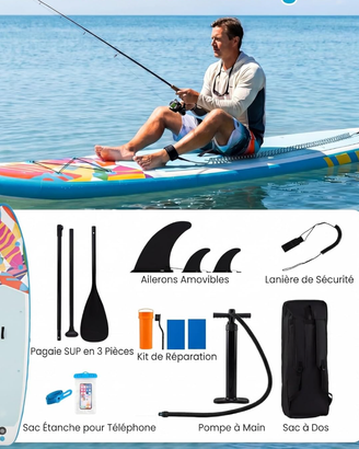 Tavola da SUP Gonfiabile NUOVA completa