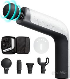 Pistola Massaggio Muscolare 4 Testine Massaggianti