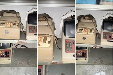3 calcolatrici da tavolo vintage anni 60 70