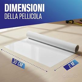 Pellicola adesiva per vetri e finestre