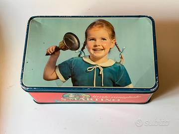 Scatola Latta Rettangolare Lievito S.Martino