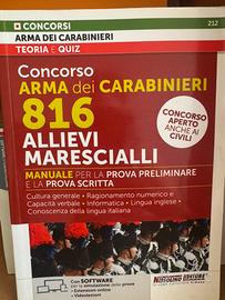 Libro per concorso allievo maresciallo carabinieri