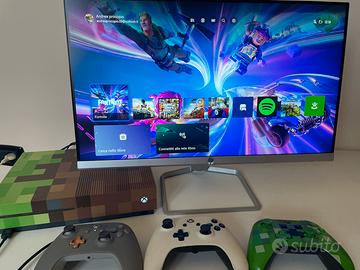 XBOX ONE S 1 TB +MONITOR HP