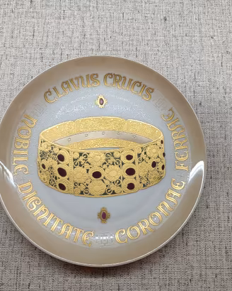 Piatto da collezione Morbelli "Corona Ferrea"