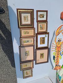 Quadretti foglia d'oro 