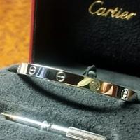 CARTIER Love Br. ORO Bianco Mis19 gr.38  garanzia