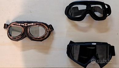 Maschere vintage moto