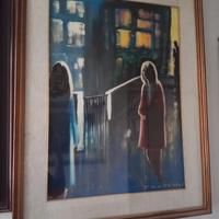 Quadro olio su tela con cornice - Fantuzzi