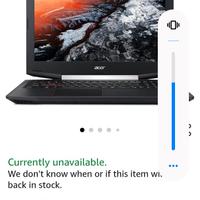 pc Acer vx15 16Gb ram
