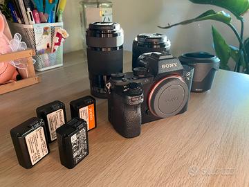 Sony a7ii + obiettivo 55/210 + obiettivo 28/70