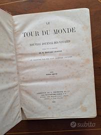 Libro Antico Illustrato Le Tour Du Monde 1866