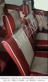 Coprisedili  PANDA 30 "Linea Bicolore"