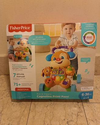 cagnolino spingibile primi passi Fisher price