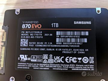 samsung ssd 870 evo 1 tb