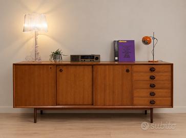 Sideboard Faram vintage in teak anni ‘60