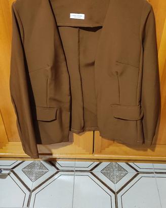 giacca donna color cammello 