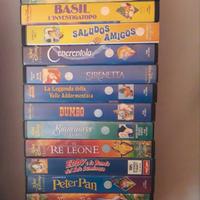 LOTTO 42 VHS CARTONI ANIMATI ORIGINALI