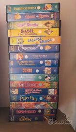LOTTO 42 VHS CARTONI ANIMATI ORIGINALI