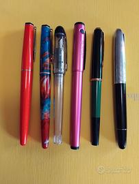 penne stilografiche pelikan aurora waterman pilot