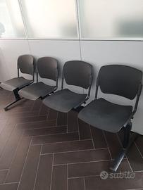 panche attesa per ufficio o studio medico