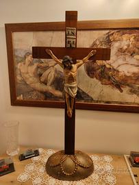 crocefisso ligneo del XVII secolo