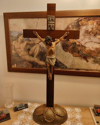 crocefisso ligneo del XVII secolo