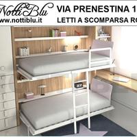 Letto a Scomparsa castello nella camera da lavoro