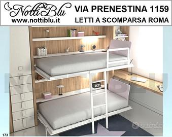 Letto a Scomparsa castello nella camera da lavoro