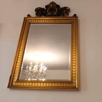 Specchio legno epoca oro vintage