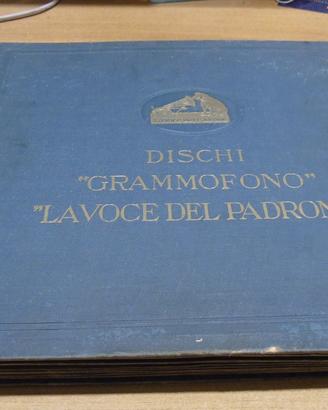 11 dischi 78 giri per Grammofono d'epoca