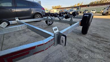 Carrello portabarca kg 750 no frenato (NEW 2026)