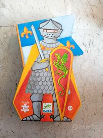 Puzzle "il cavaliere del drago"  -  età +4
