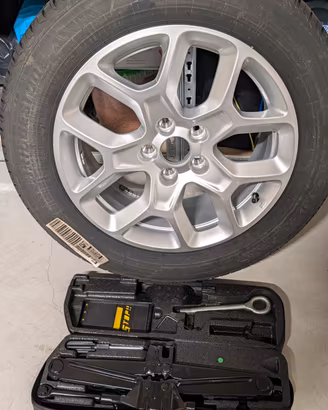 Kit Sostituzione Ruota di Scorta 17 Jeep Renegade