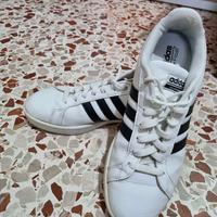 Adidas CF Advantage - 42 2/3 - Bianco/Nero 