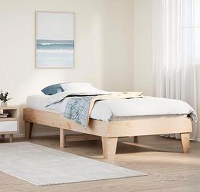 Letto legno massello nuovo doghe