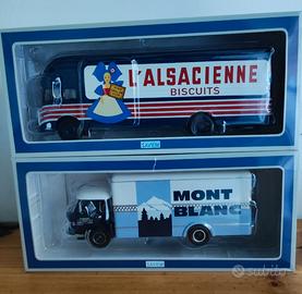 Lotto due camion d'epoca Saviem De Agostini 