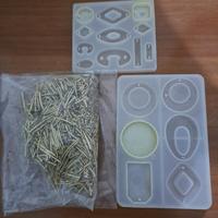 stampi silicone e trucioli ottone