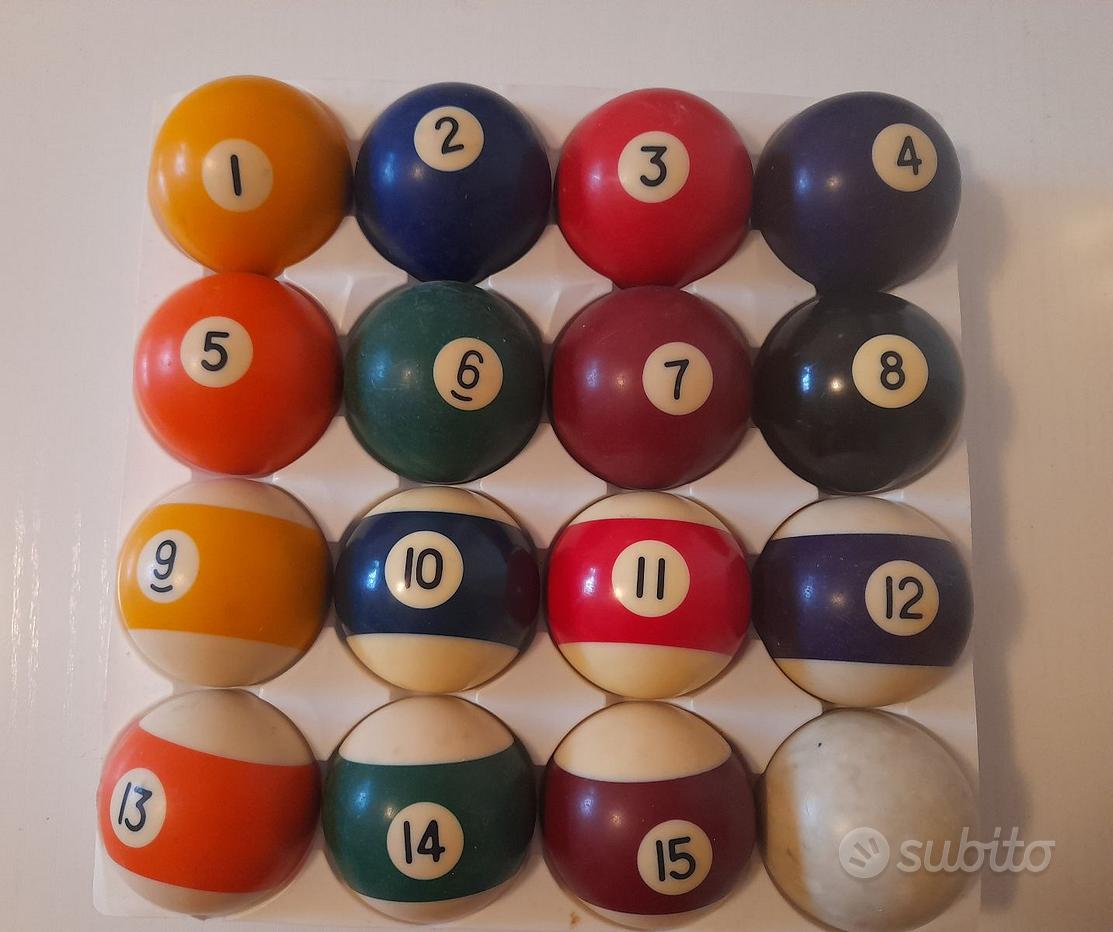 Set De Boules De Billard Professionnelles Belgian Aramith – Occasion – Parfait état