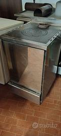 Stufa a legna in acciaio