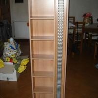 PORTA CD DVD VIDEOCASSETTE A COLONNA