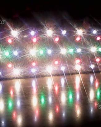 Plafoniera a led dolce 80x30 5 canali