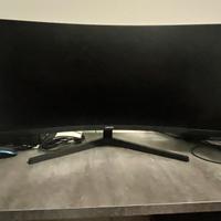 Samsung monitor gaming odyssey G5 da 34” curvo