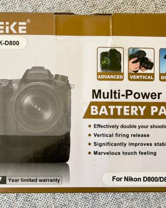 Battery grip Meike MK-D800