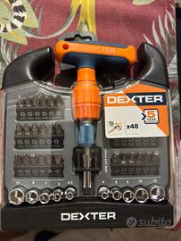 Set Dexter chiave a cricchetto con 72 inserti