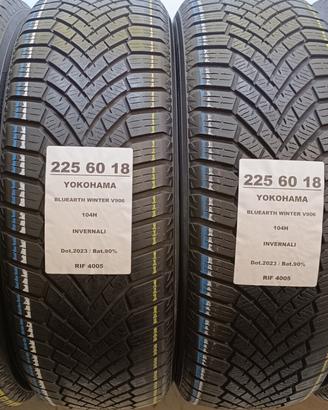 4 GOMME 225 60 18 YOKOHAMA2023 INV RIF4005